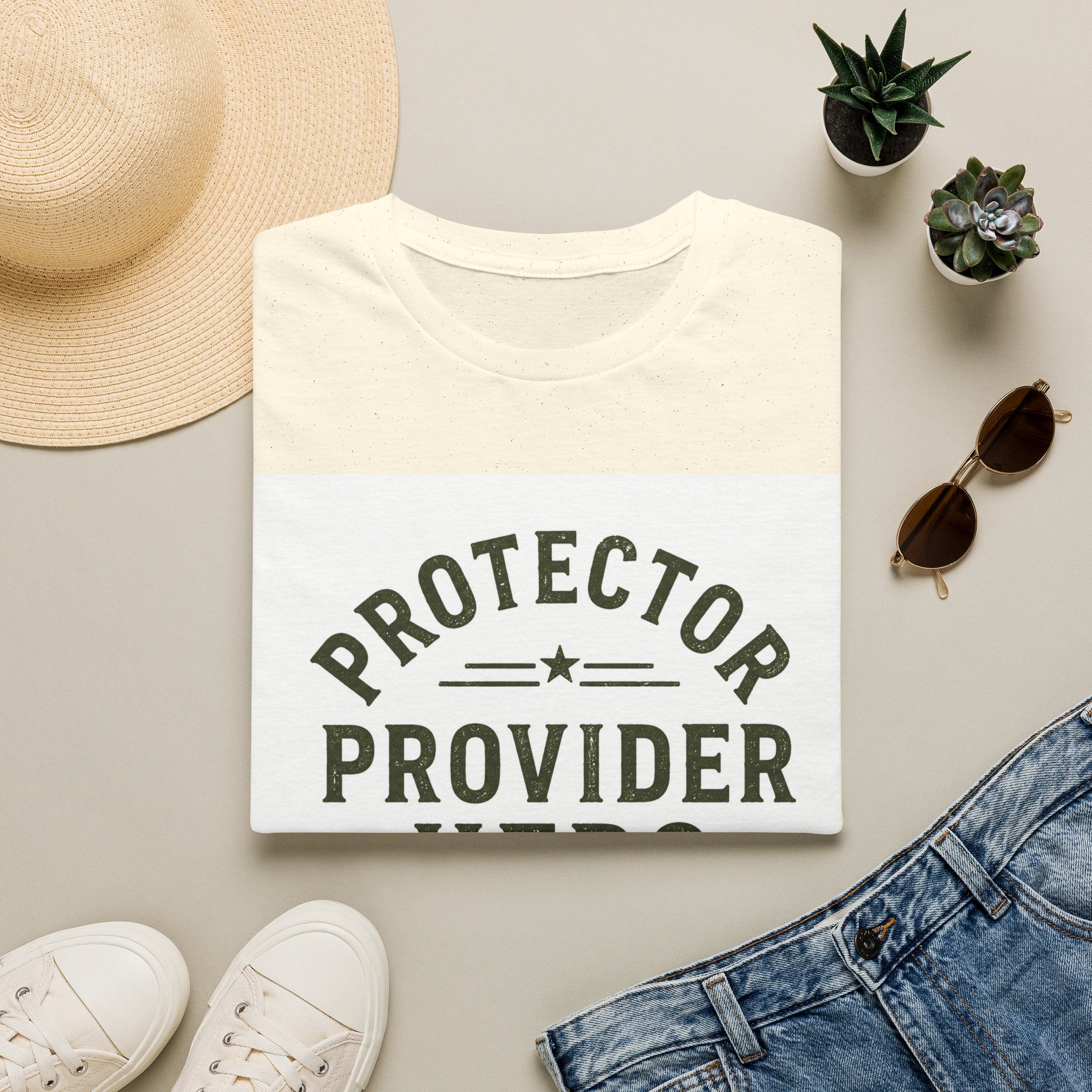 Protector Provider Hero Dad T-Shirt — Father's Day Gift Tee