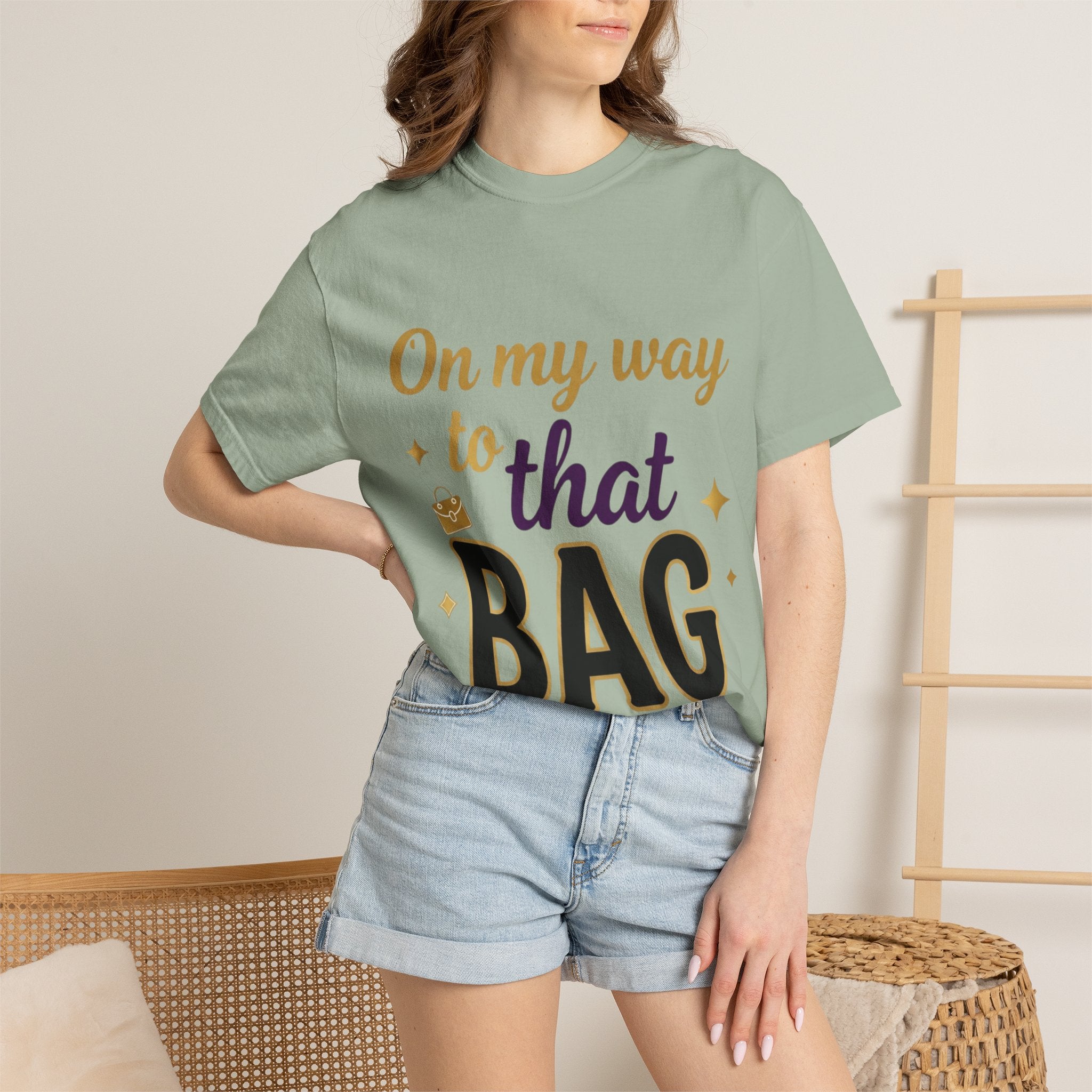 On My Way to That Bag T-Shirt — Motivational Hustle Graphic Tee