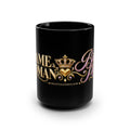 Same Woman, Bigger Peace 15oz Black Mug | HustleAndGlow
