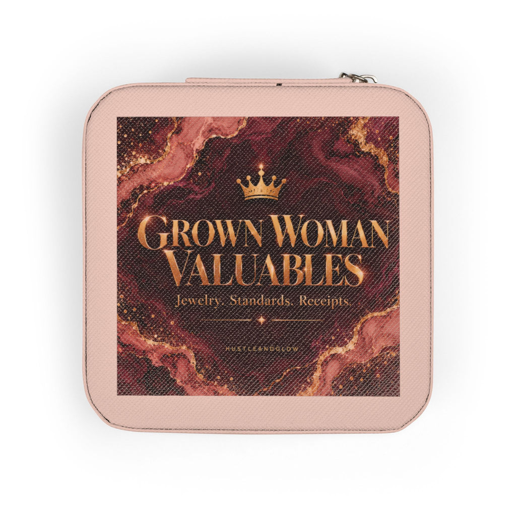Grown Woman Valuables Jewelry Travel Case | HustleAndGlow