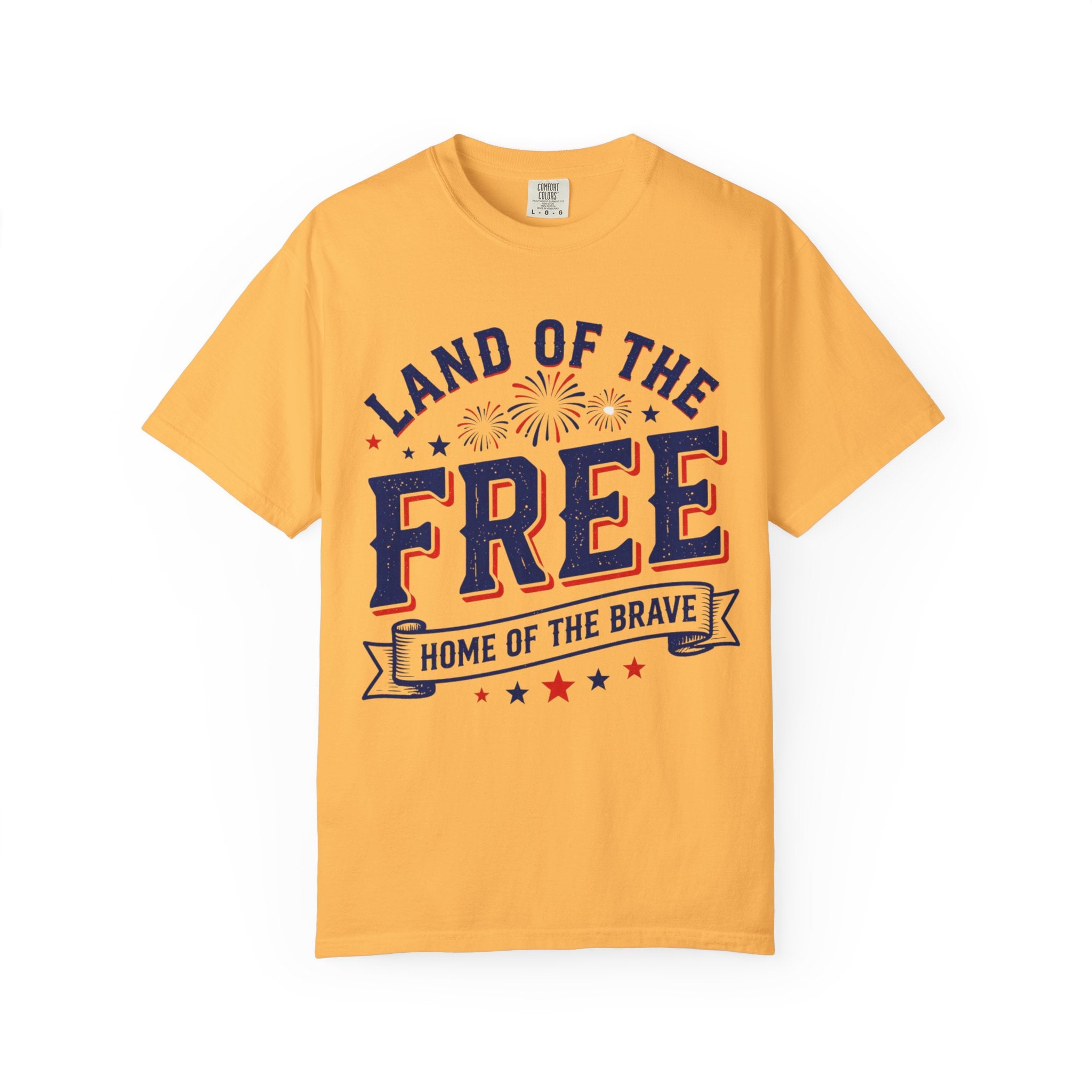 Home of the Free Because of the Brave | Patriotic 4th of July T-Shirt