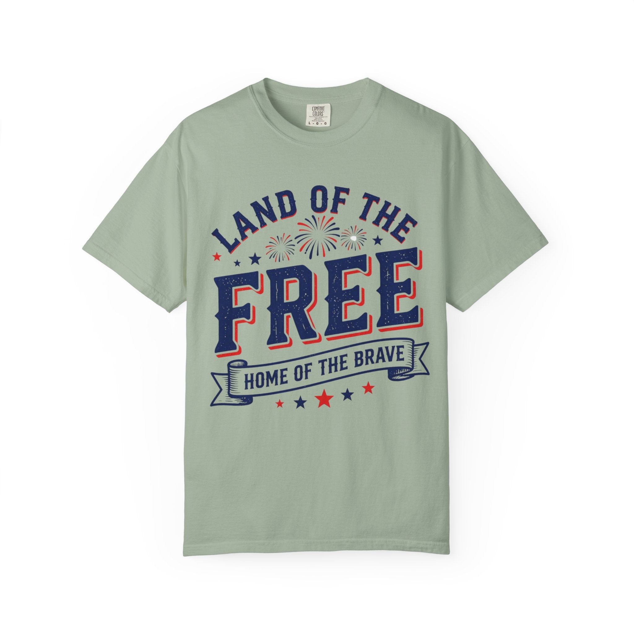 Home of the Free Because of the Brave | Patriotic 4th of July T-Shirt
