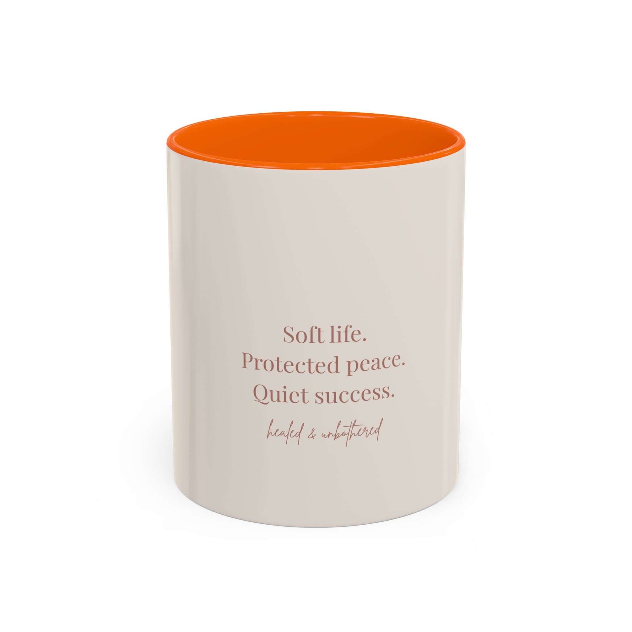 Soft Life Affirmation Mug | Feminine Neutral Coffee Cup