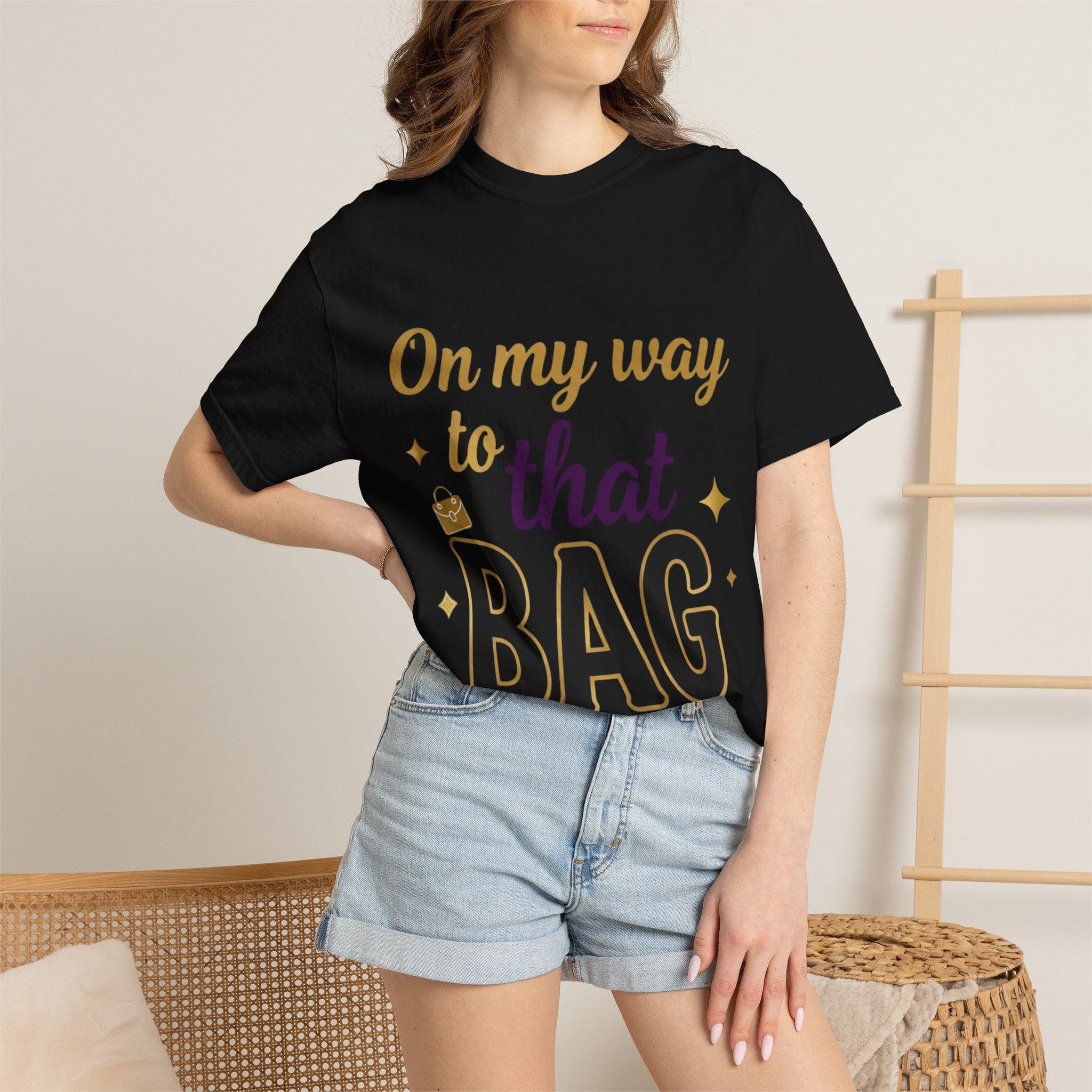 On My Way to That Bag T-Shirt — Motivational Hustle Graphic Tee