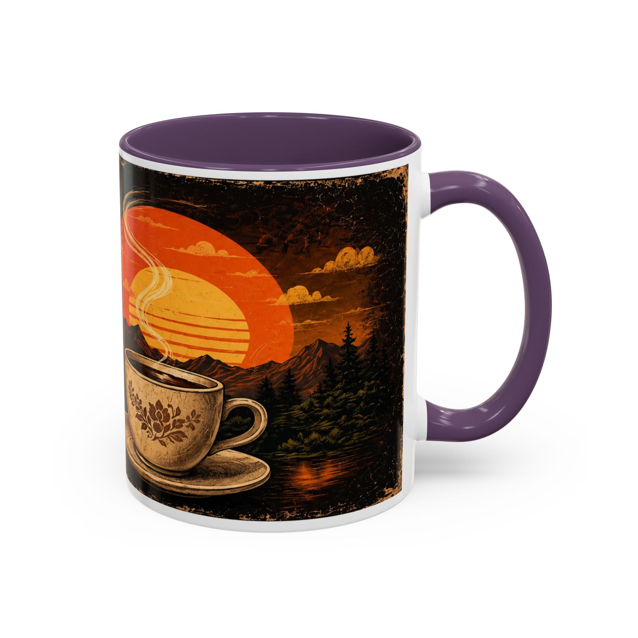 Powered By Hot Flashes and Caffeine Mug | Funny Menopause Coffee Mug | Vintage Retro Gift for Women