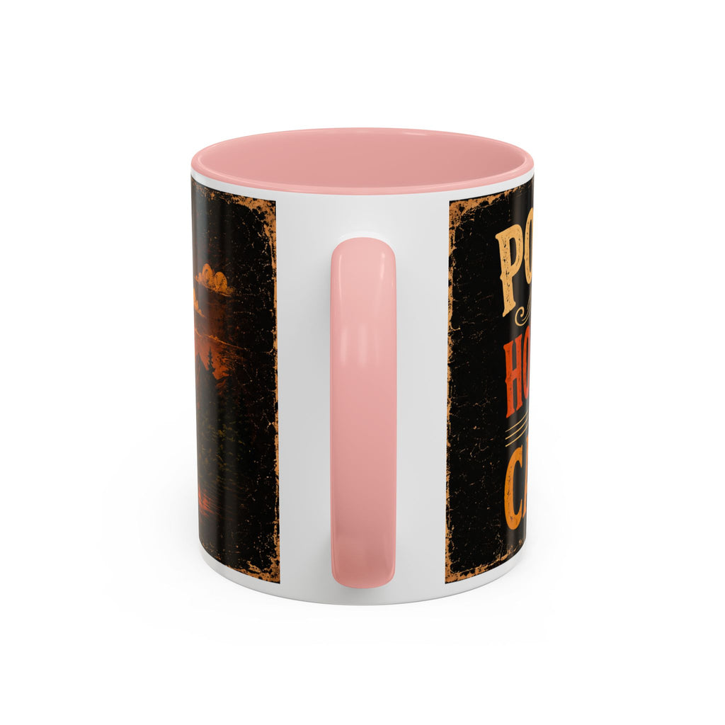 Powered By Hot Flashes and Caffeine Mug | Funny Menopause Coffee Mug | Vintage Retro Gift for Women