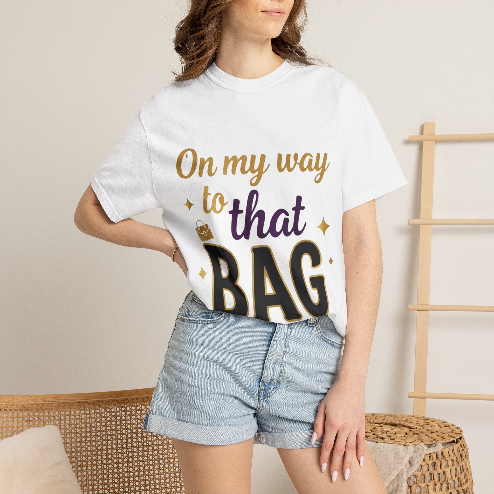 On My Way to That Bag T-Shirt — Motivational Hustle Graphic Tee
