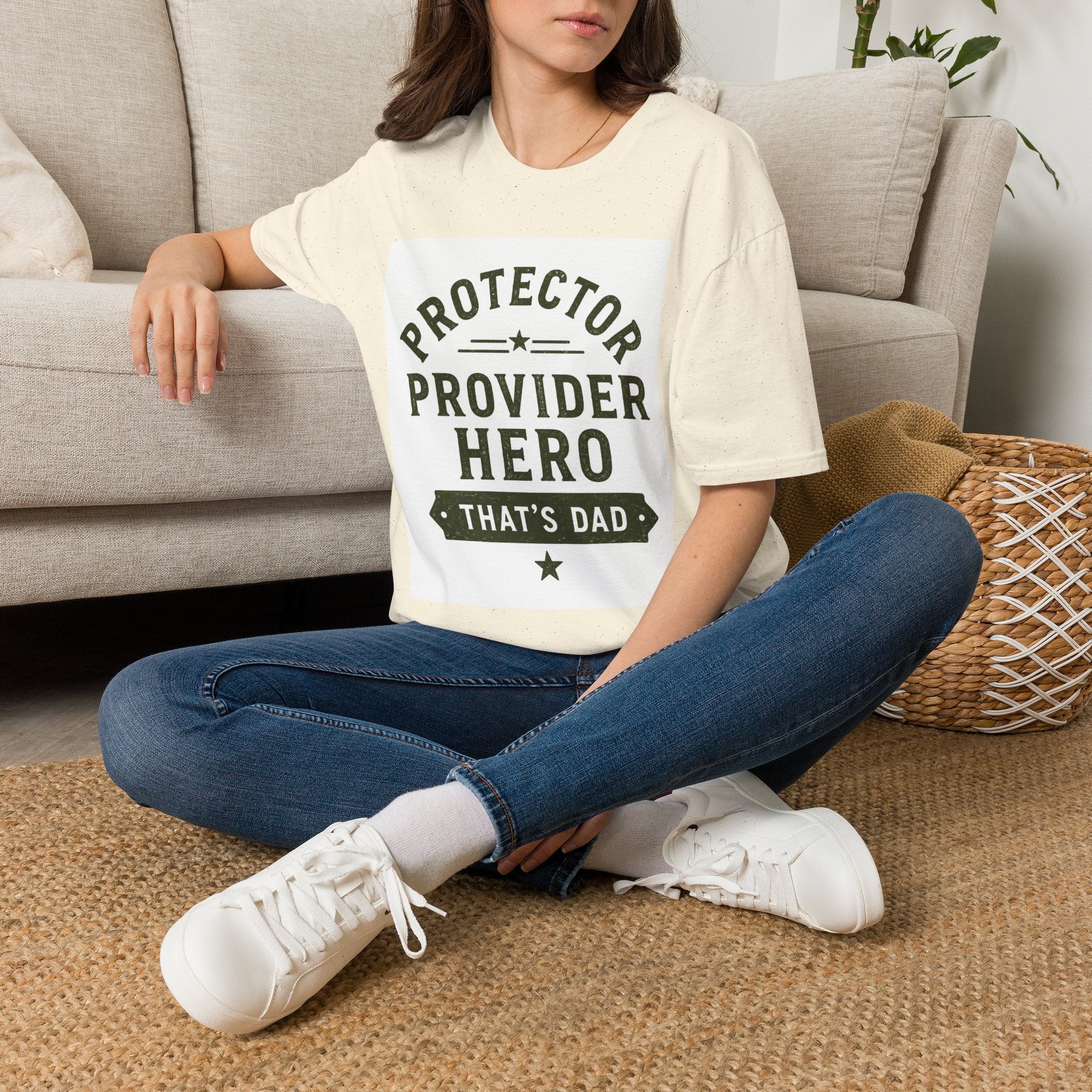 Protector Provider Hero Dad T-Shirt — Father's Day Gift Tee