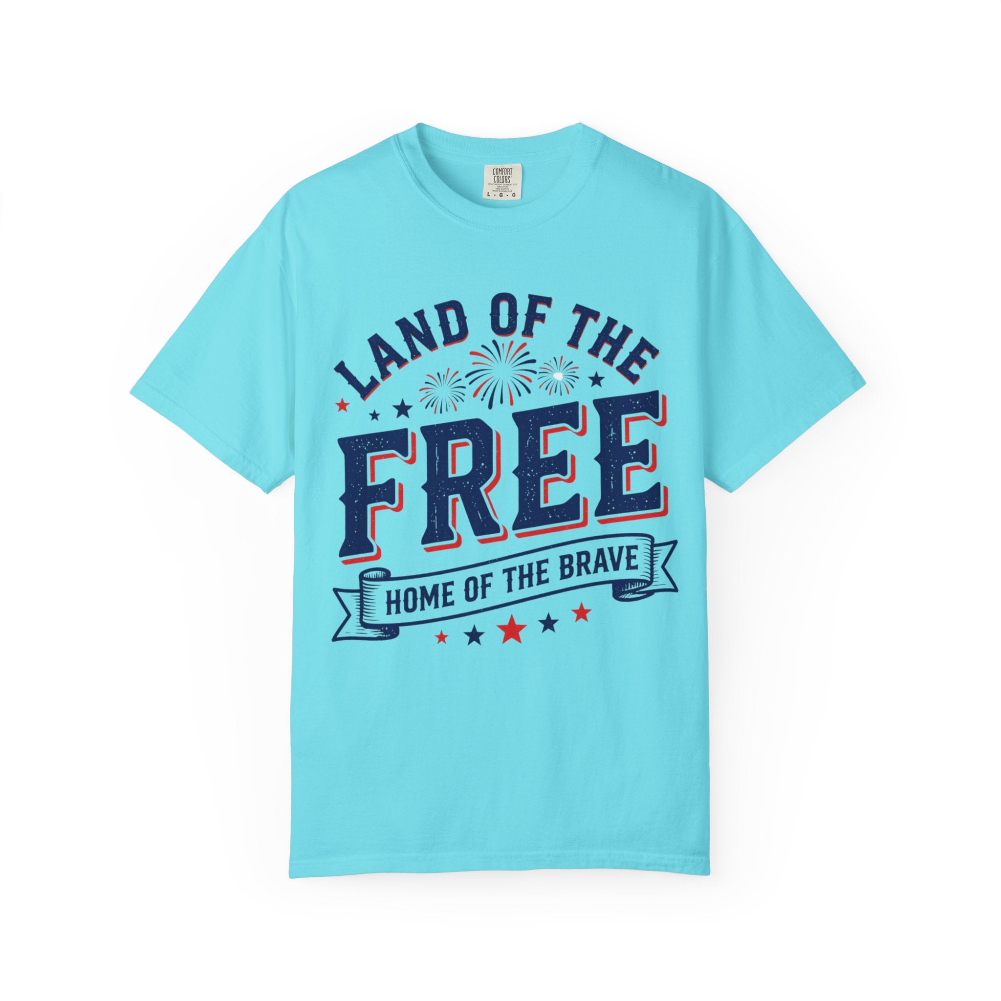 Home of the Free Because of the Brave | Patriotic 4th of July T-Shirt