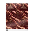 Hustle & Glow Luxury Wrapping Paper – Peace. Standards. No Explanations.