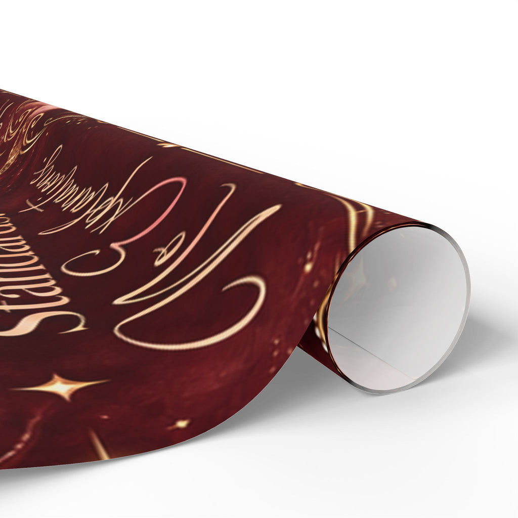 Hustle & Glow Luxury Wrapping Paper – Peace. Standards. No Explanations.