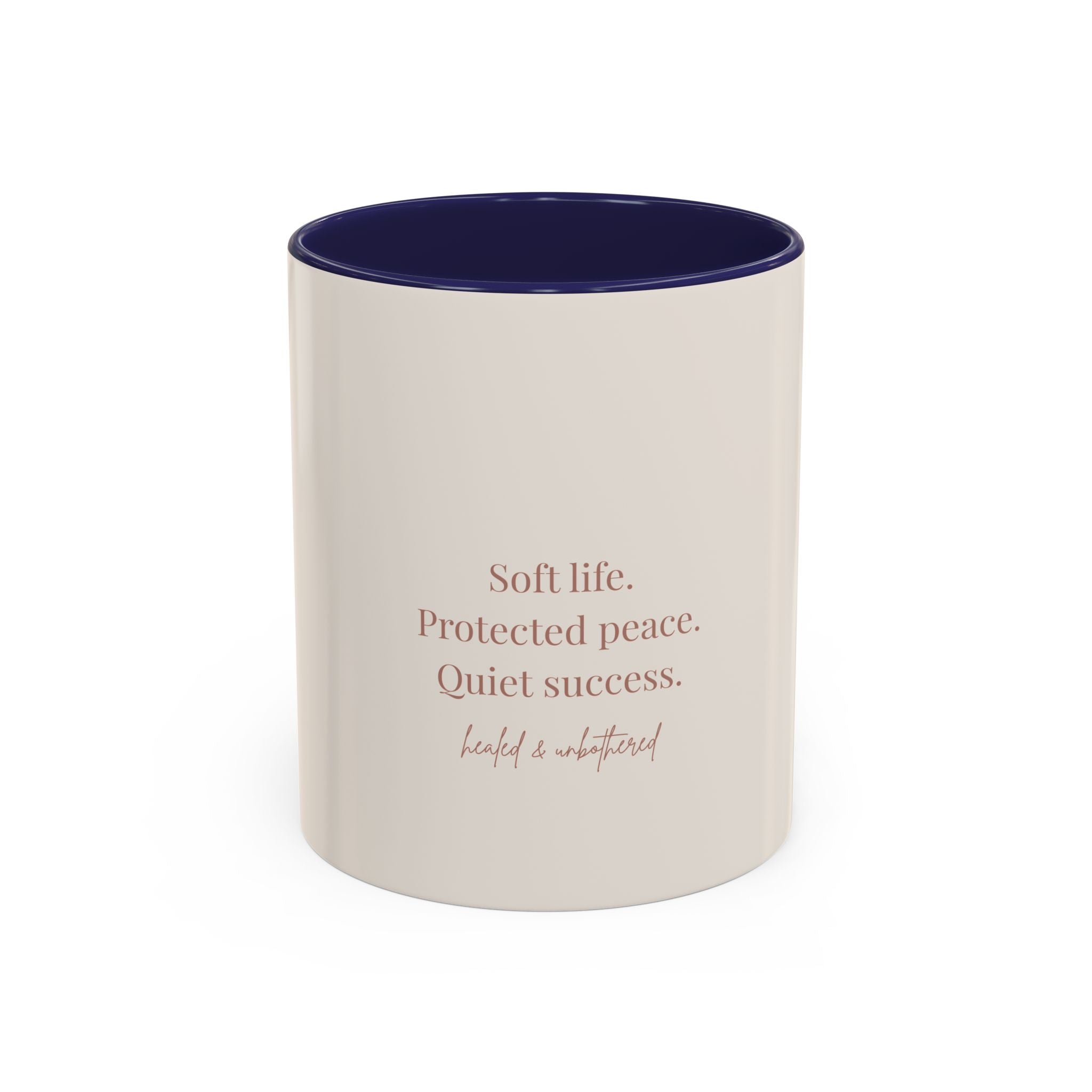 Soft Life Affirmation Mug | Feminine Neutral Coffee Cup