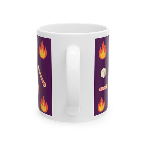 Hot Flashed & Fabulous Mug Wrap Design | Empowering Menopause Humor