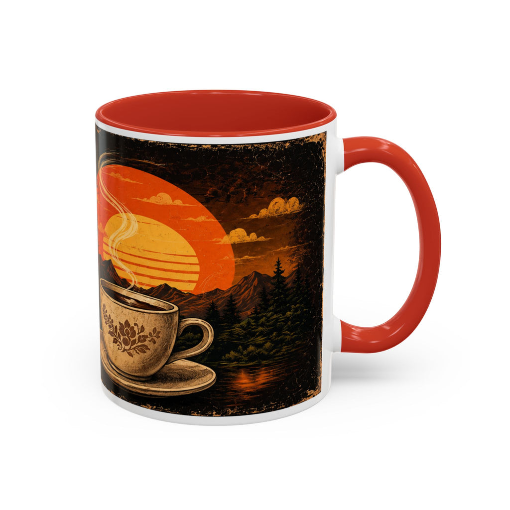 Powered By Hot Flashes and Caffeine Mug | Funny Menopause Coffee Mug | Vintage Retro Gift for Women