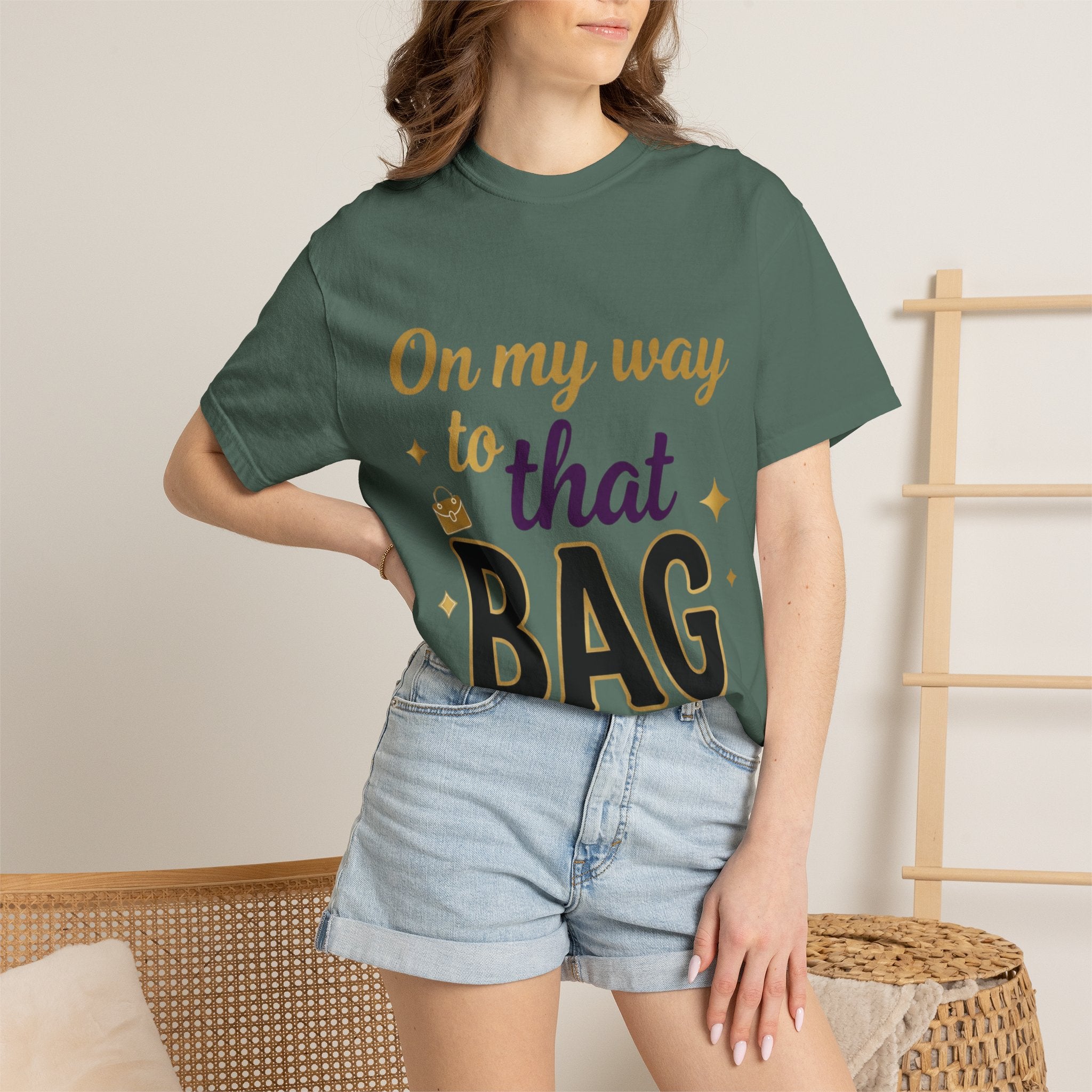 On My Way to That Bag T-Shirt — Motivational Hustle Graphic Tee