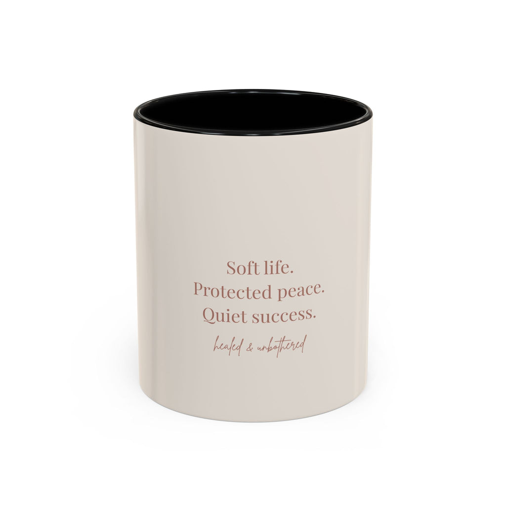 Soft Life Affirmation Mug | Feminine Neutral Coffee Cup