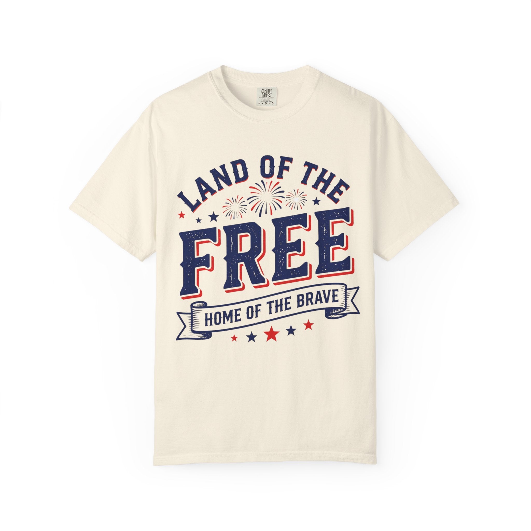 Home of the Free Because of the Brave | Patriotic 4th of July T-Shirt