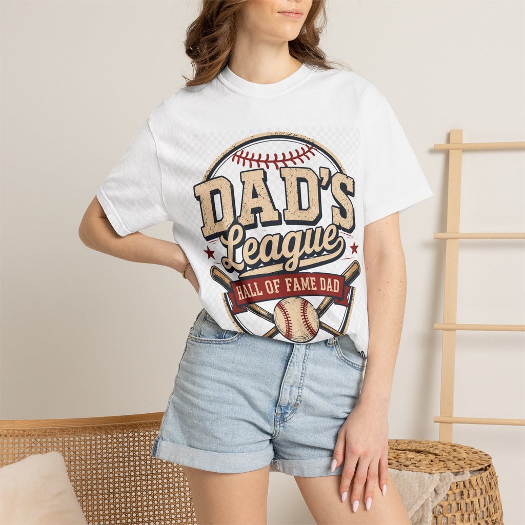 Dad's League™ Hall of Fame Dad Baseball T-Shirt