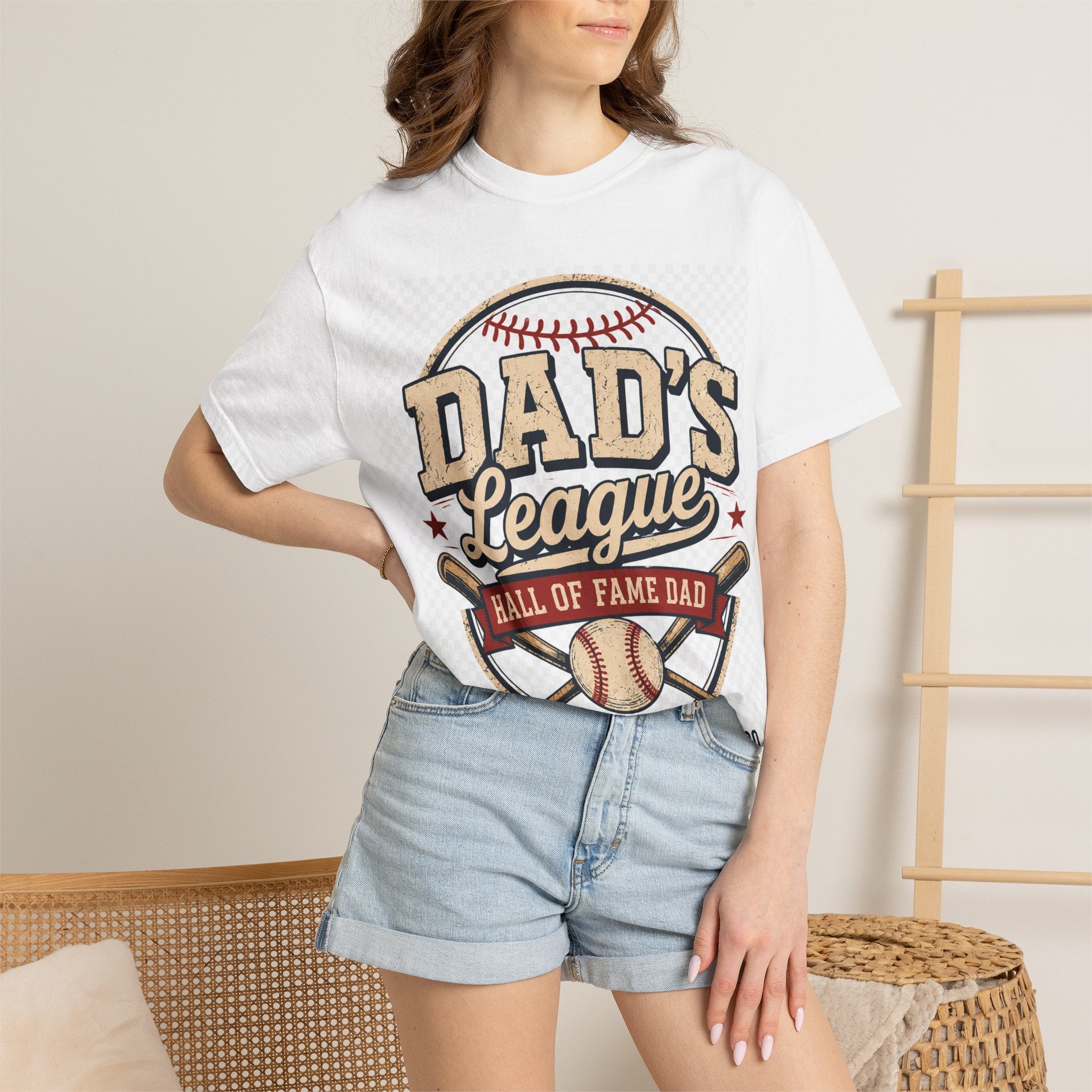 Dad's League™ Hall of Fame Dad Baseball T-Shirt