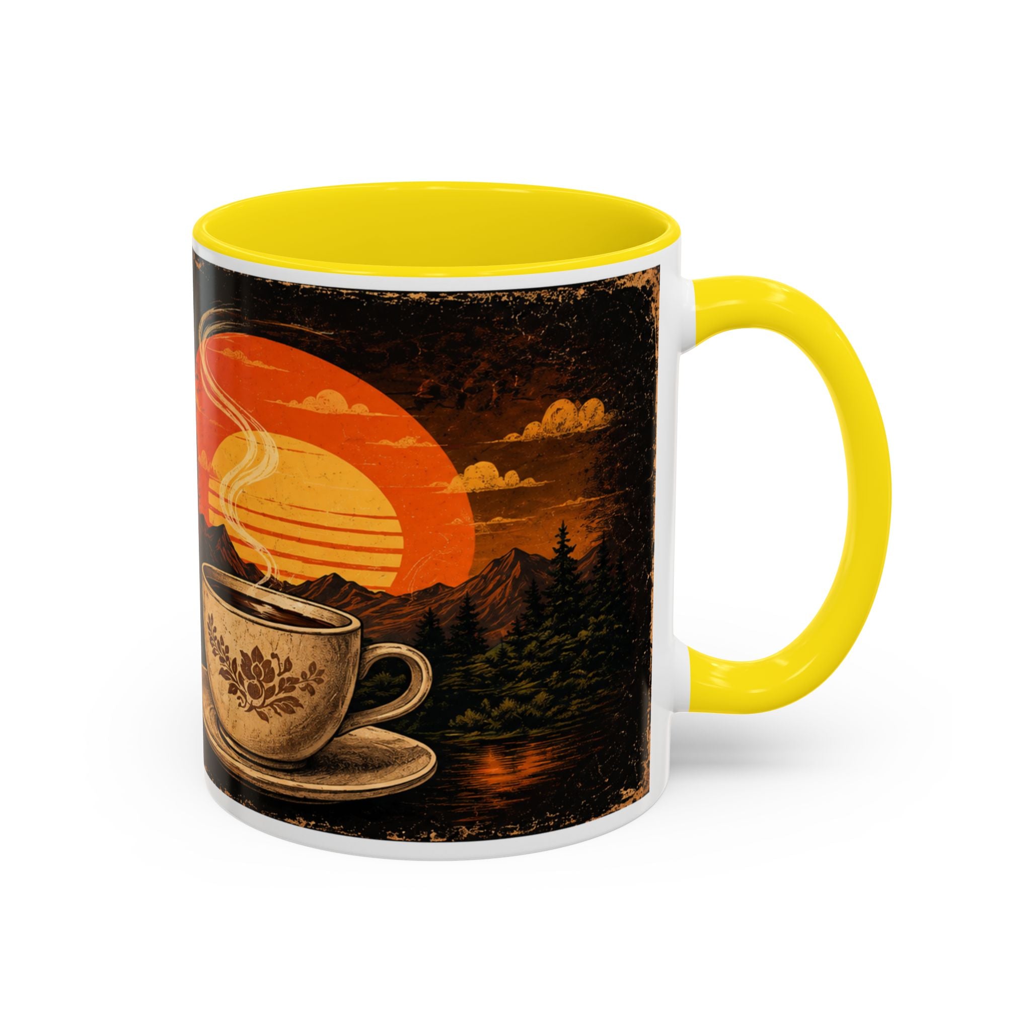Powered By Hot Flashes and Caffeine Mug | Funny Menopause Coffee Mug | Vintage Retro Gift for Women