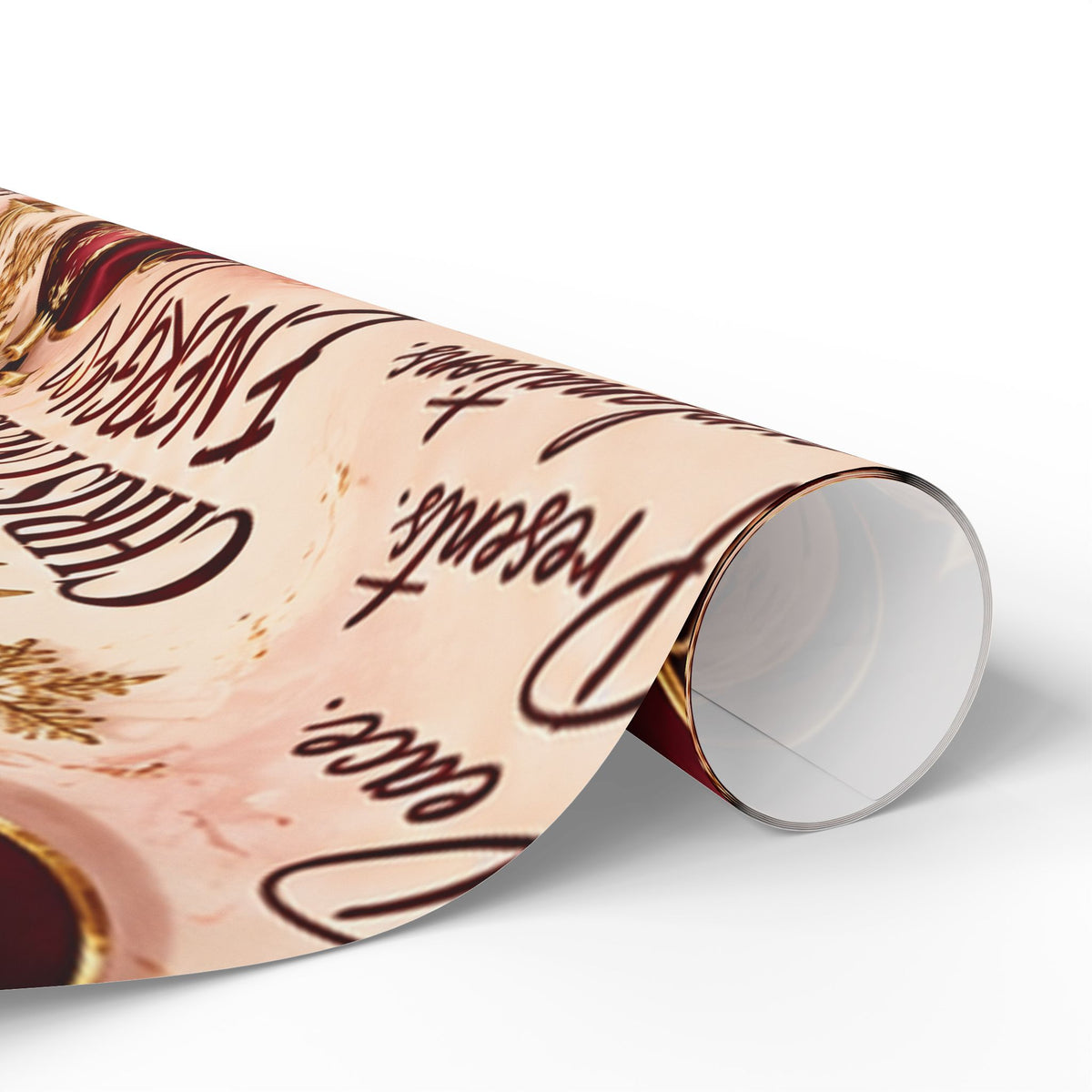 Grown Woman Christmas Energy Luxury Wrapping Paper | HustleAndGlow
