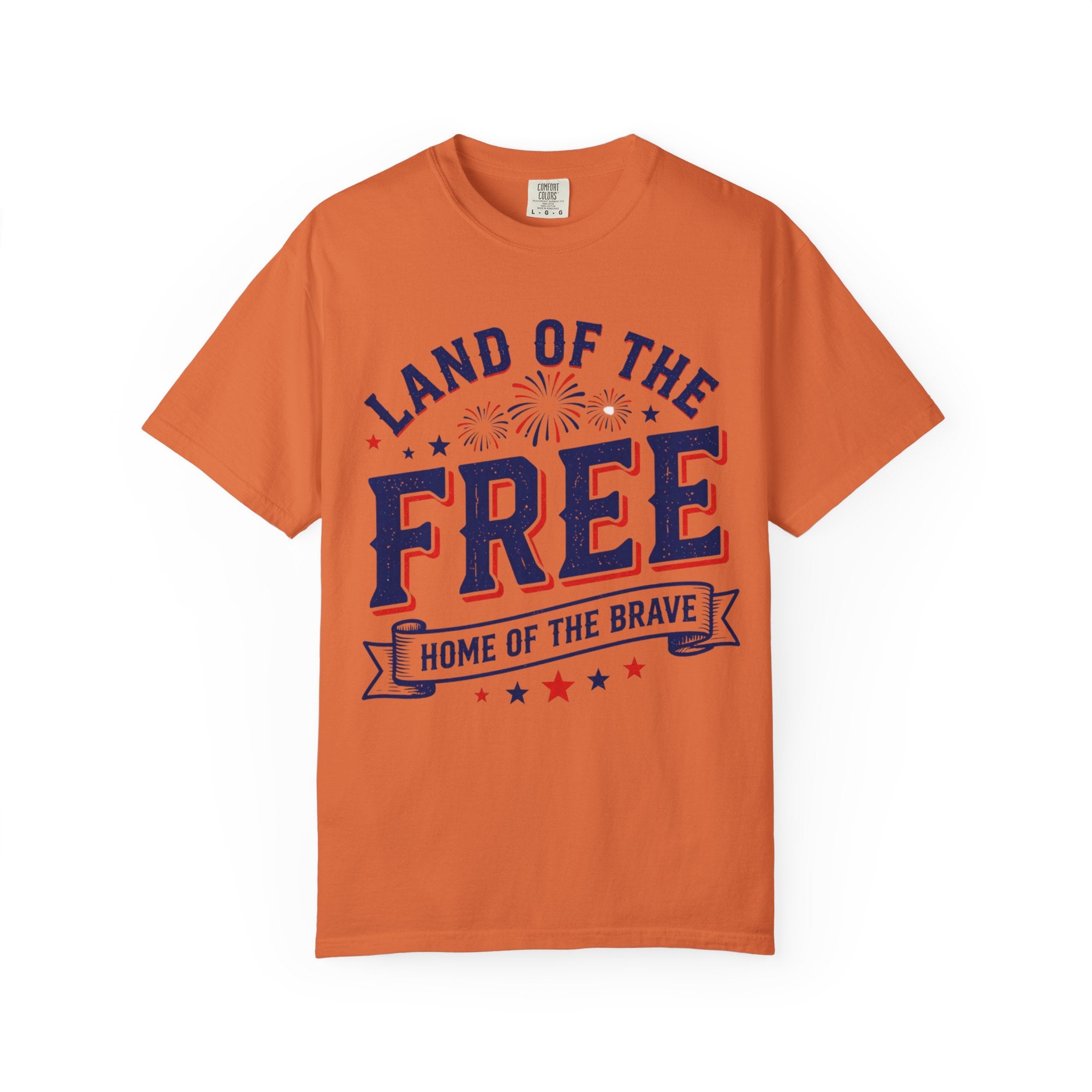 Home of the Free Because of the Brave | Patriotic 4th of July T-Shirt