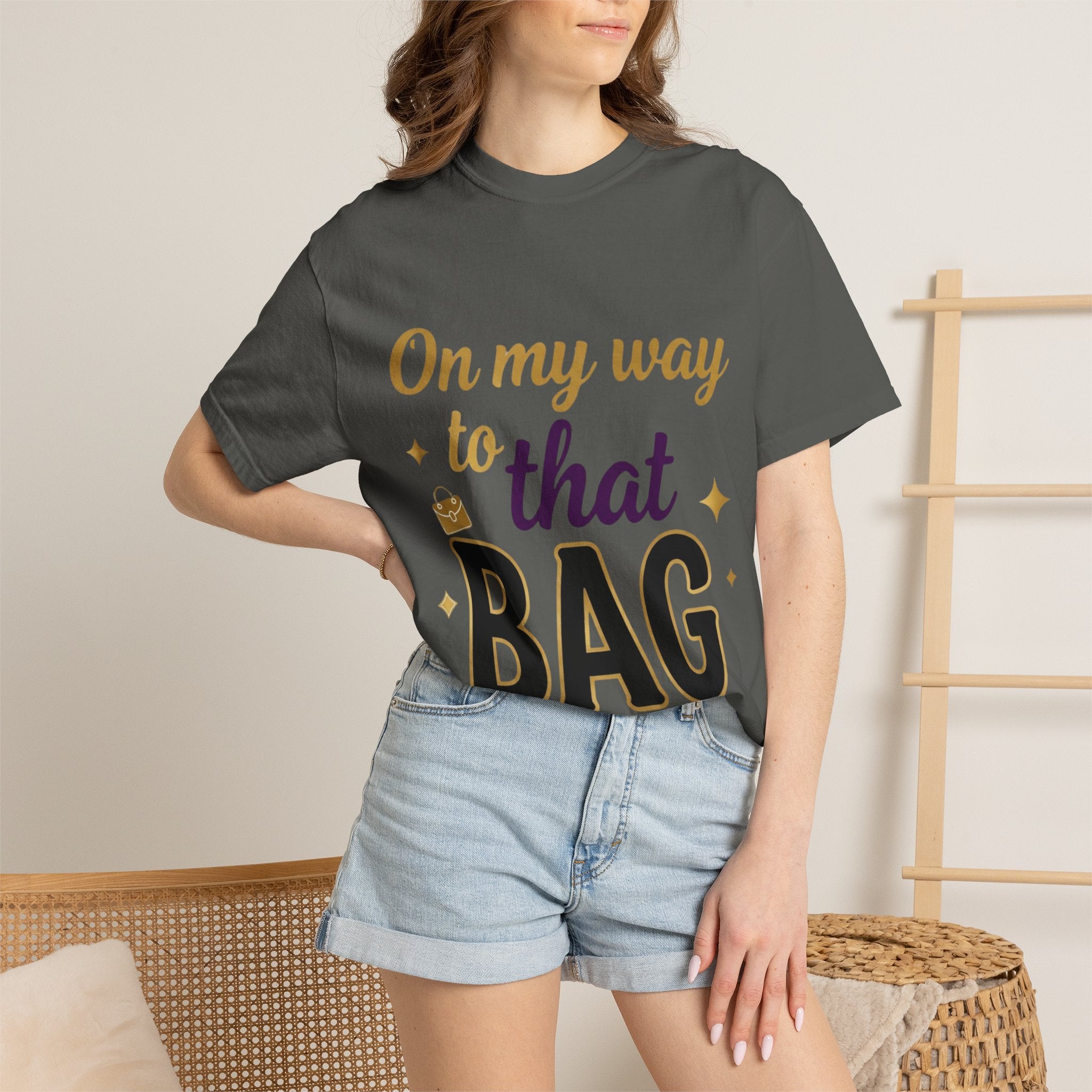 On My Way to That Bag T-Shirt — Motivational Hustle Graphic Tee