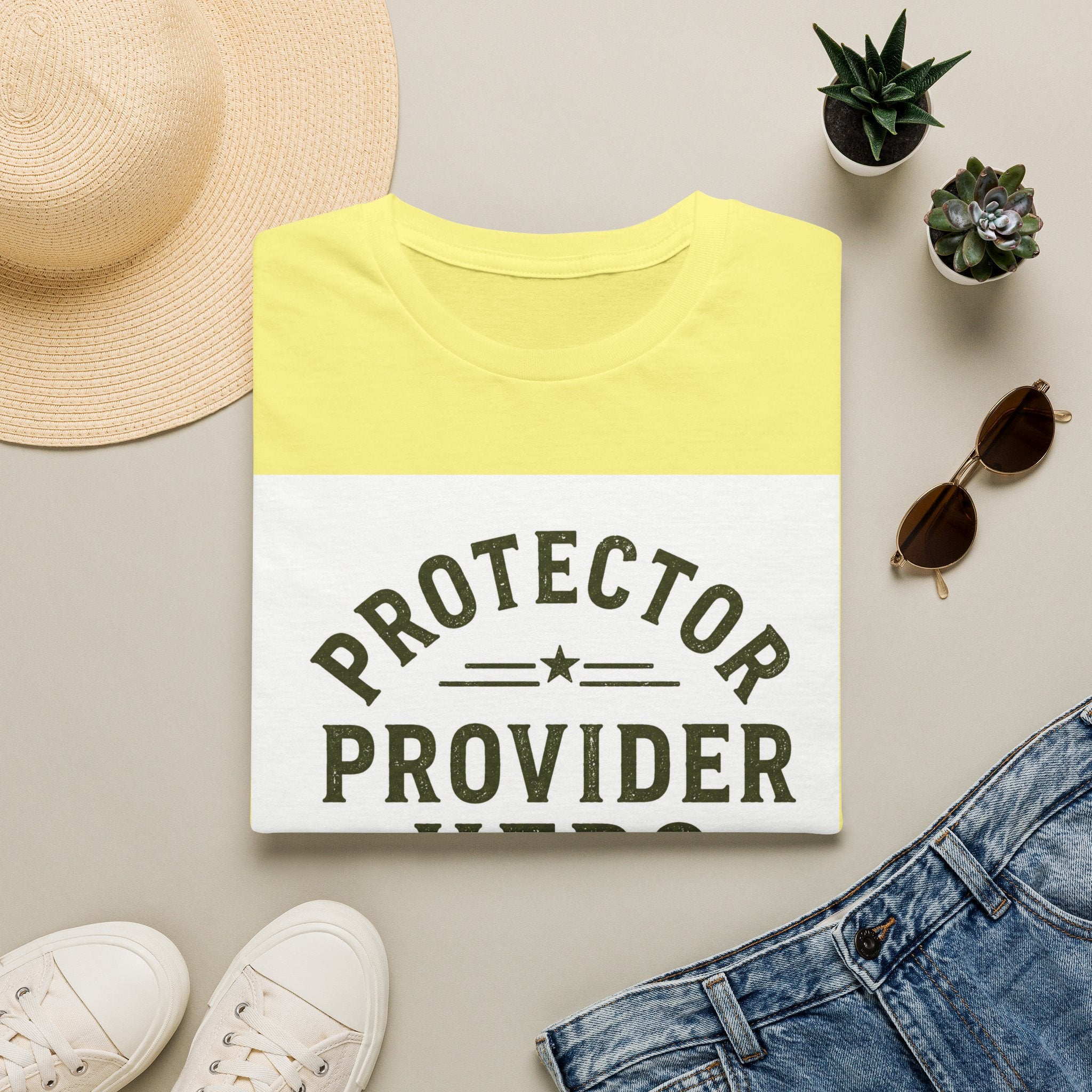 Protector Provider Hero Dad T-Shirt — Father's Day Gift Tee