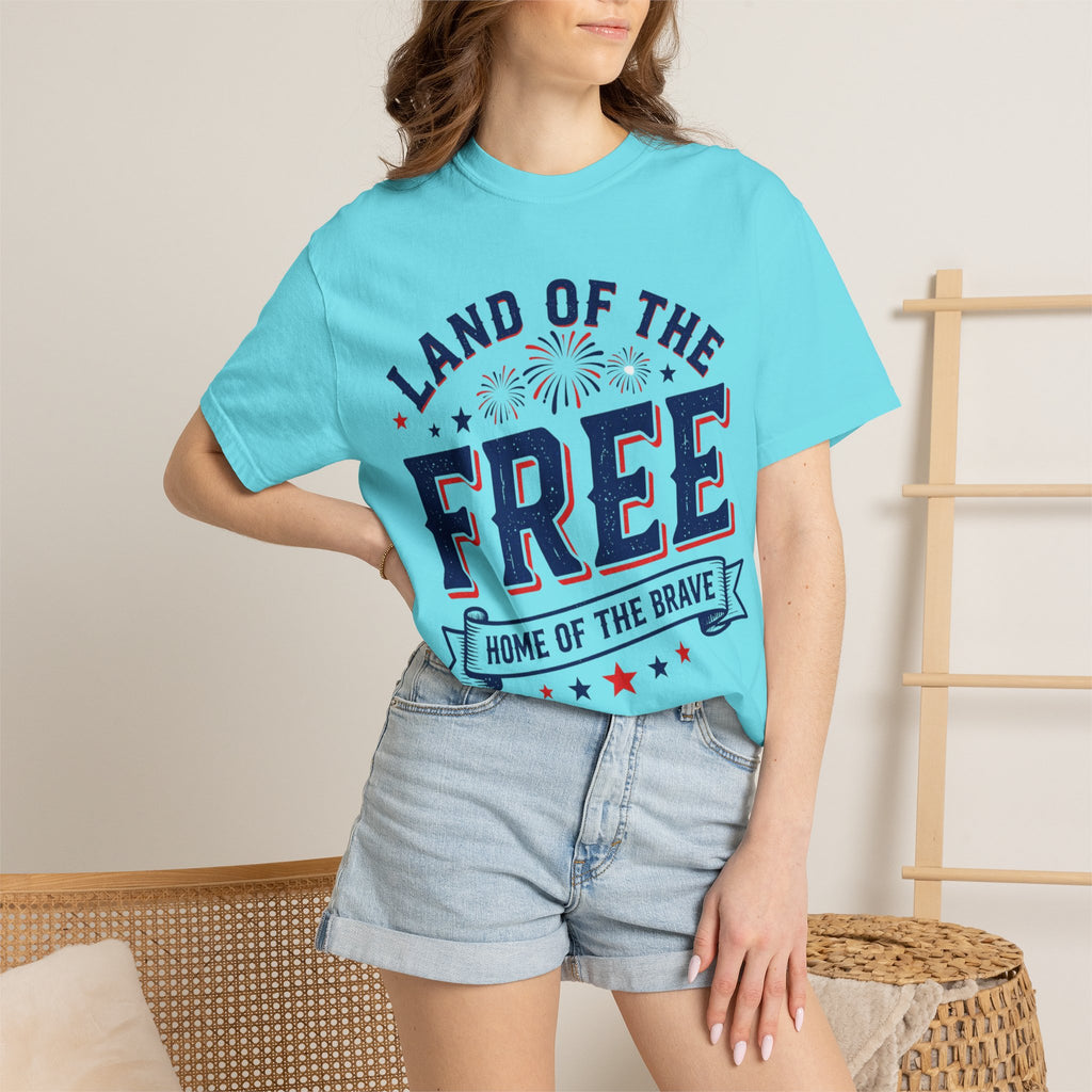 Home of the Free Because of the Brave | Patriotic 4th of July T-Shirt