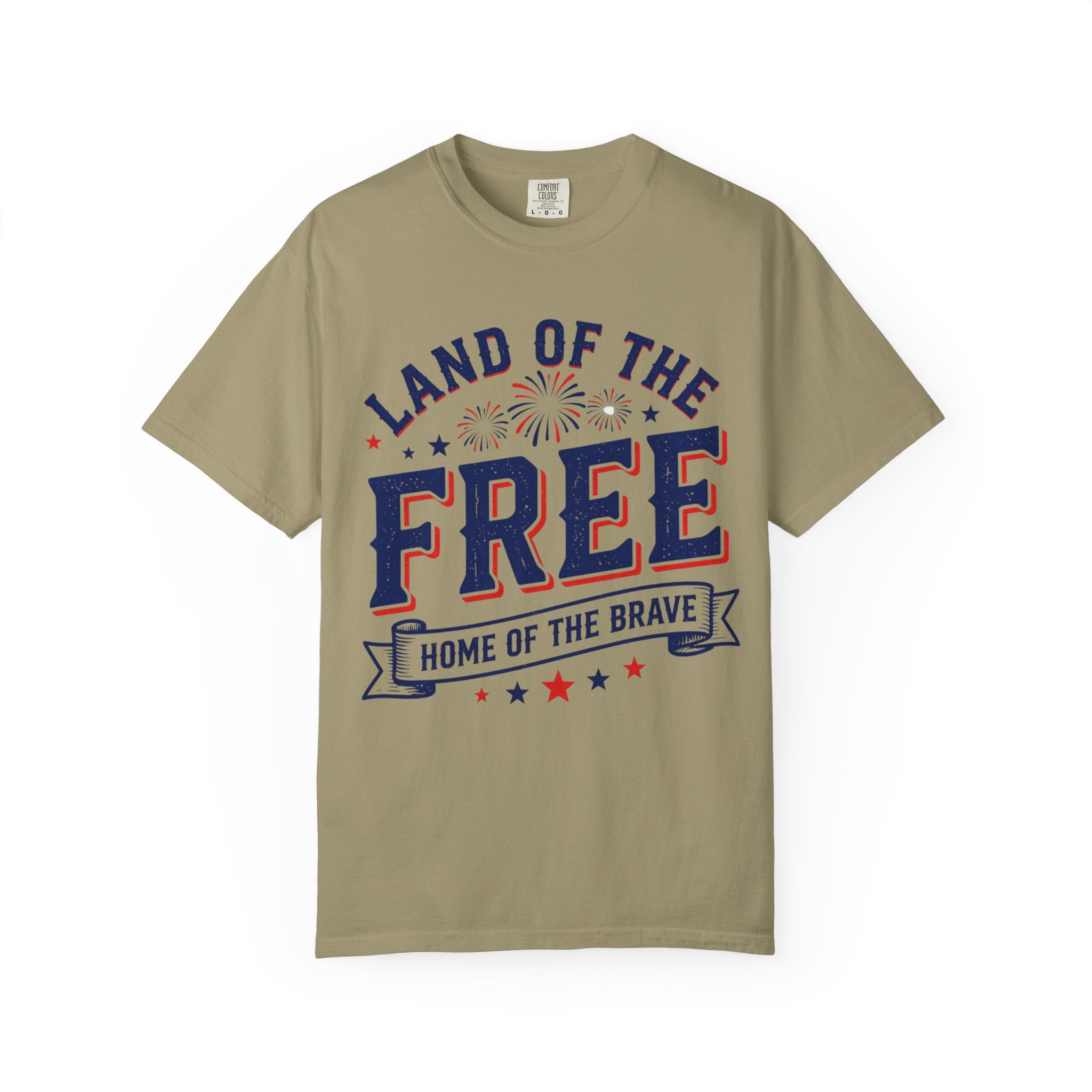 Home of the Free Because of the Brave | Patriotic 4th of July T-Shirt