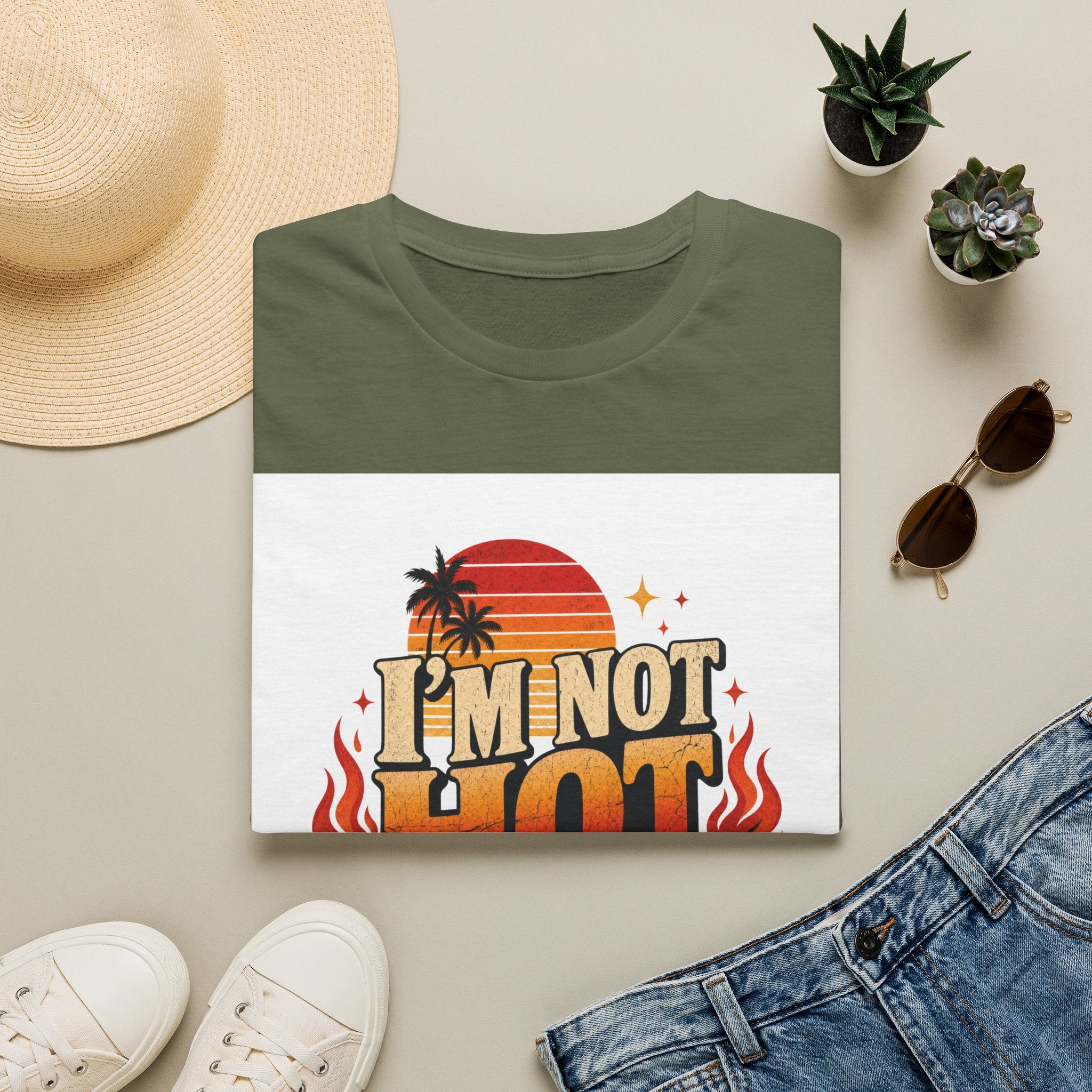 I'm Not Hot It's A Flash Sale Shirt | Funny Menopause Humor Tee | Hot Flash Gift for Women