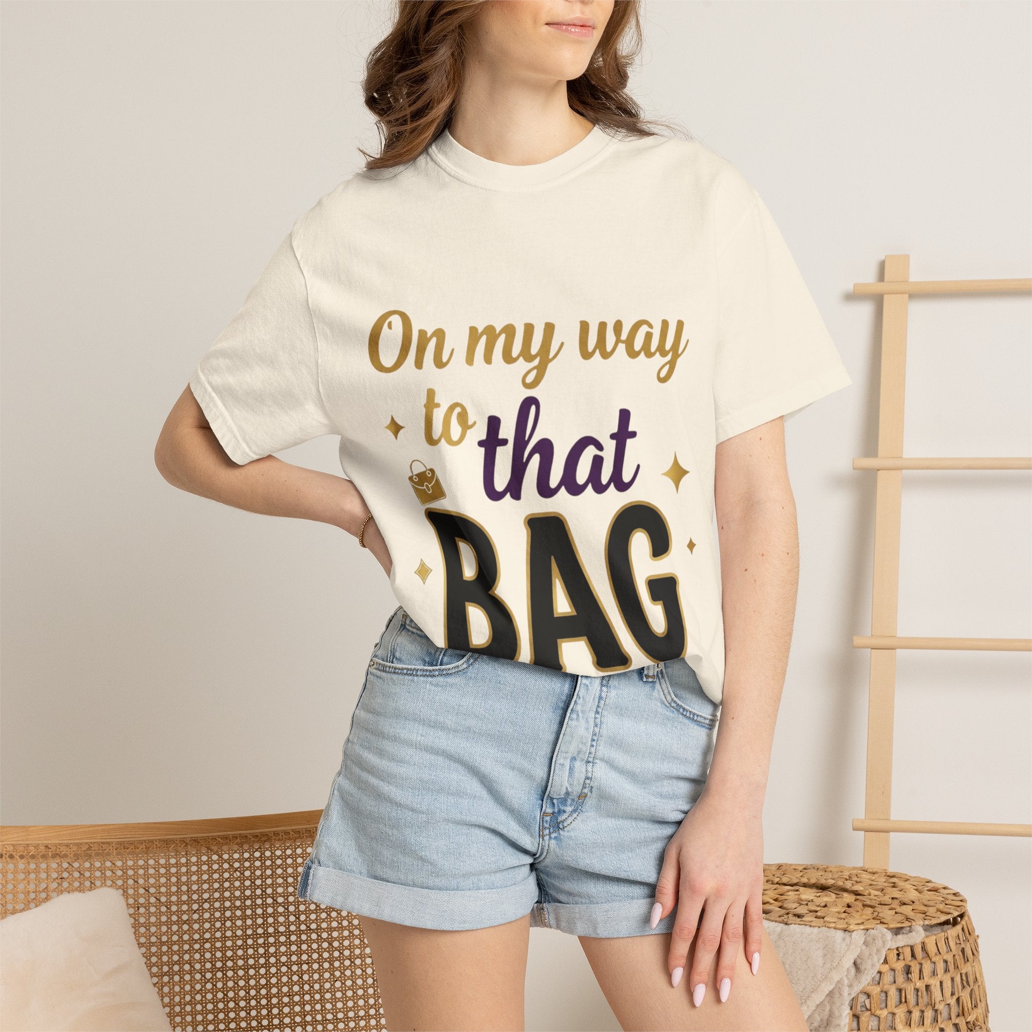 On My Way to That Bag T-Shirt — Motivational Hustle Graphic Tee