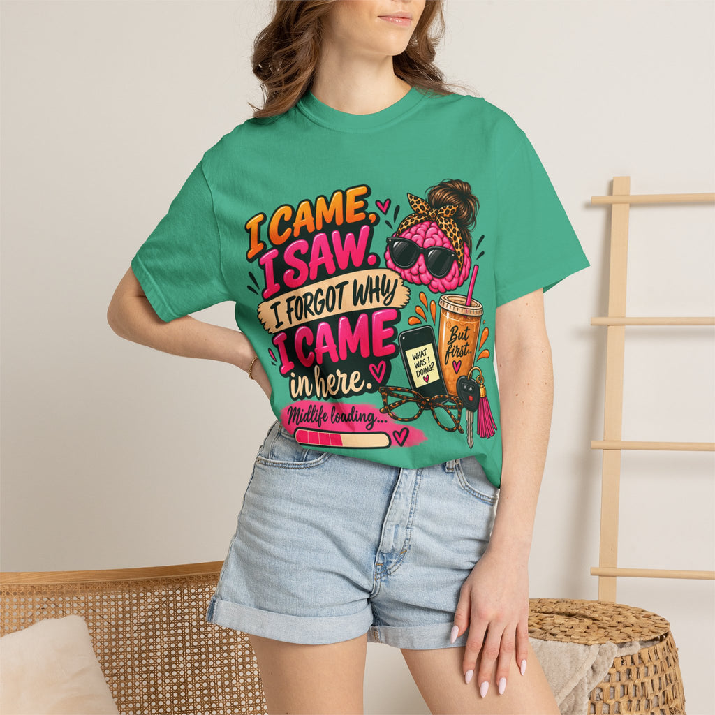 I Came. I Saw. I Forgot Why I Came In Here | Funny Midlife T-Shirt