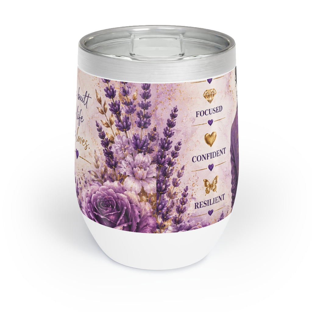 She Became Her Own Inspiration™ 12 oz Wine Tumbler